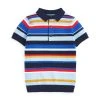 Next Kinder STRIPE - Poloshirt - Blue/red/yellow