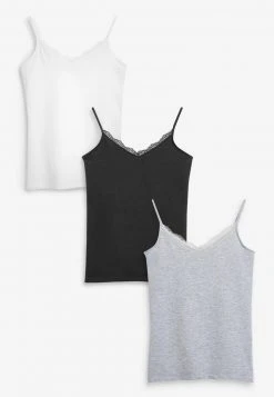 Next Damen 3 PACK - Unterhemd/-shirt - Multi Coloured -Next Verkäufe 2022 469db6b038d44799a57d9243d8e2a519