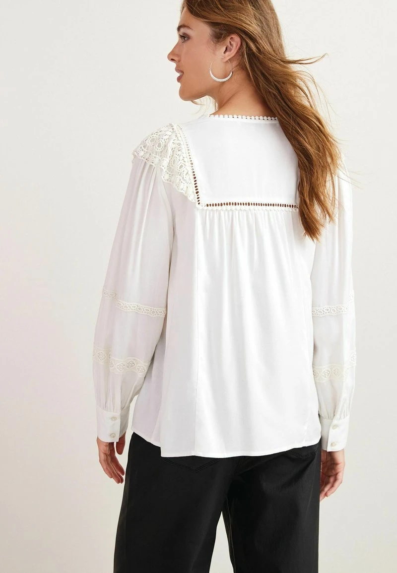 Next Damen Bluse - White 3 Next Damen Bluse - White – Bild 3