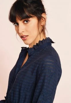 Next Damen LONG SLEEVE - Blusenkleid - Dark Blue 9 Next Damen LONG SLEEVE - Blusenkleid - Dark Blue -Next Verkäufe 2022 46b13aa7912442829f722ea204935acc