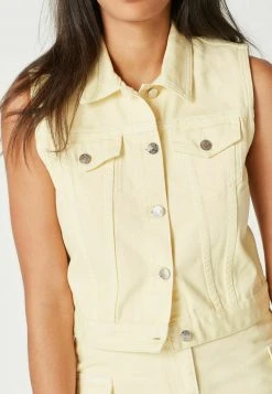 Next SLEEVELESS GILET - Weste - Lemon Yellow | Damen -Next Verkäufe 2022 46dbd49e686449d8bfcb9d9e3e59e358