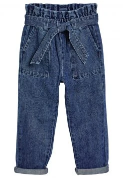 Next Kinder PAPERBAG - Jeans Straight Leg - Blue