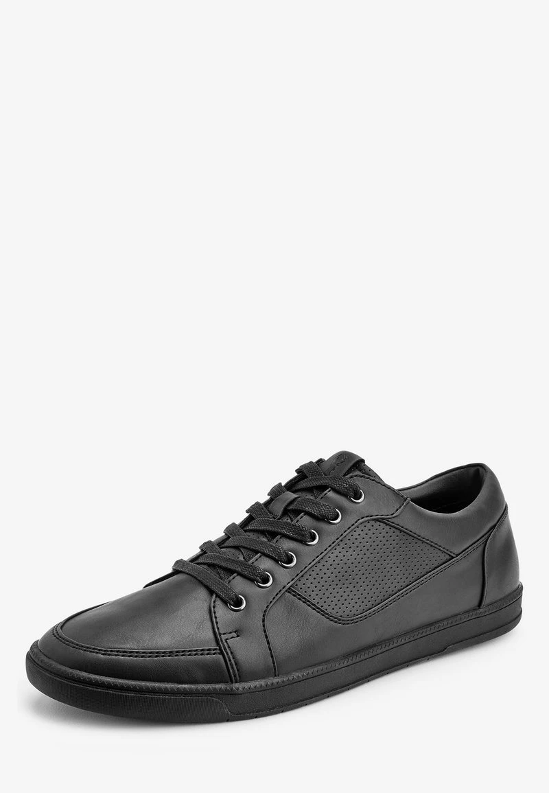 Next Herren TAN PERFORATED TRAINERS - Sneaker Low - Black 3 Next Herren TAN PERFORATED TRAINERS - Sneaker Low - Black – Bild 3