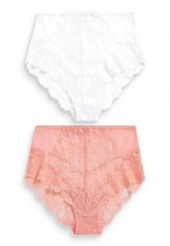 Next Damen 2 PACK - Panties - Coral/white -Next Verkäufe 2022 47d7486850ce452c86f20500fa5ee487