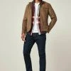 Next Herren RACER - Kunstlederjacke - Tan Brown