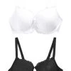 Next Damen 2 PACK - Balconette BH - White