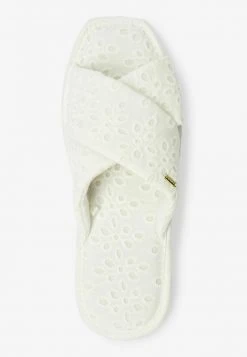 Next Damen Pantolette Flach - White -Next Verkäufe 2022 482b49a8ba35429d9bf8753fb95b827a