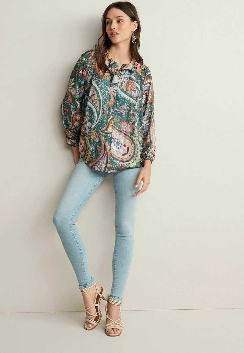 Next Damen RUFFLE - Bluse - Paisley Print 1 Next Damen RUFFLE - Bluse - Paisley Print