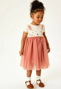 Next SHORT SLEEVE - Freizeitkleid - Pink Bunny | Kinder -Next Verkäufe 2022 48dc2b50c76749ae8b3e3dcee68454f1