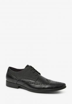 Next Herren BROGUE - Business-Schnürer - Black -Next Verkäufe 2022 4943a46615ca4af098ca0377649745a6