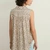 Next Damen SLEEVELESS - Bluse - Cream Floral