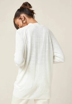 Next Damen LONGLINE - Strickjacke - White -Next Verkäufe 2022 49e7c3dc5c264f8bb5c5852f06d8b9c9