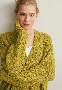 Next Strickjacke - Olive Green | Damen -Next Verkäufe 2022 4a7795eb89984aee8102defd48ee88a5