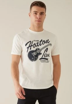 Next Herren 3 PACK - T-Shirt Print - Mottled Black