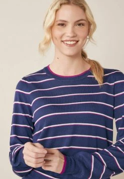 Next Damen POPPY - Strickpullover - Dark Blue -Next Verkäufe 2022 4ac696a2efbb4c12935a5ee5eaef0221
