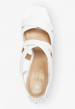 Next Damen SIGNATURE STRAP - Riemensandalette - White -Next Verkäufe 2022 4b72050776e94776ac2de6cc39b23419