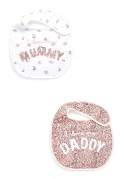 Next Kinder 2 PACK REGULAR - Lätzchen - White/beige