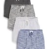 Next Kinder 4 PACK - Shorts - Grey And Navy Blue