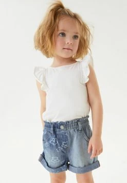 Next Kinder CHARACTER - Jeans Shorts - Light Blue