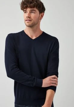 Next Herren Strickpullover - Blue