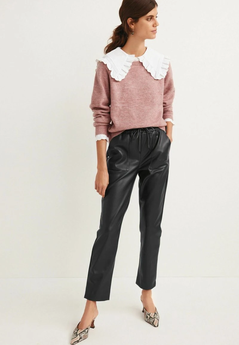 Next BRODERIE COLLAR - Strickpullover - Pink | Damen 1 Next BRODERIE COLLAR - Strickpullover - Pink | Damen