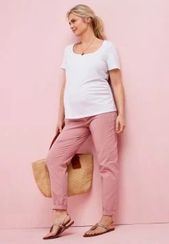 Next Damen Jeans Slim Fit - Pink Denim