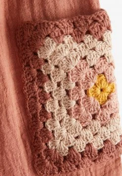 Next Kinder CROCHET POCKET - Stoffhose - Rust Brown -Next Verkäufe 2022 4ca5bd487a58483ead8ab5077c7af792
