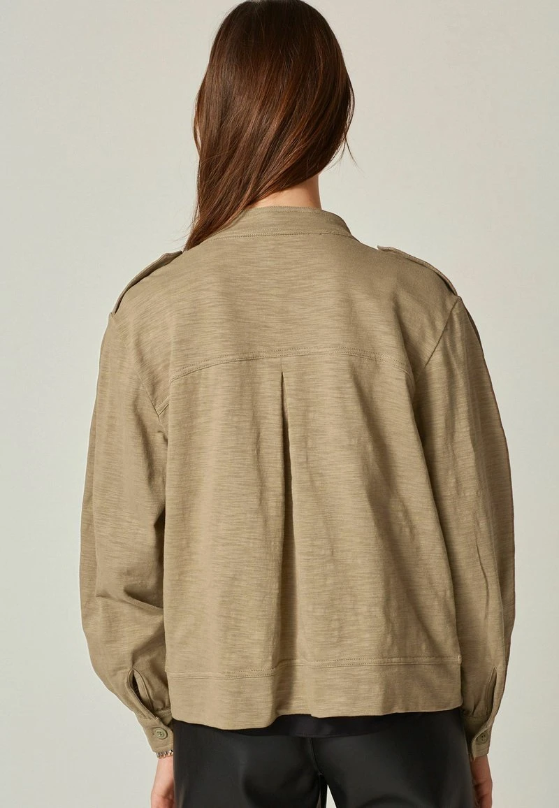 Next Damen SLUB UTILITY - Leichte Jacke - Khaki Green 2 Next Damen SLUB UTILITY - Leichte Jacke - Khaki Green – Bild 2