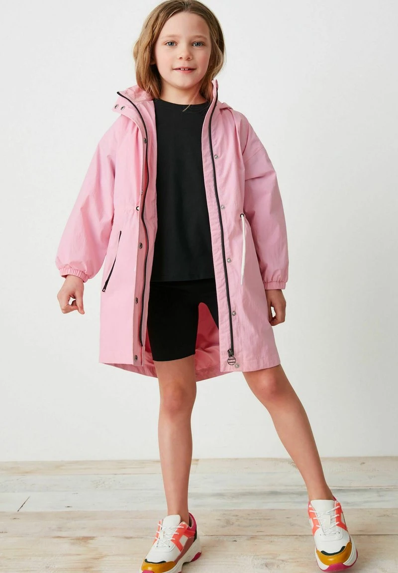 Next Kinder LONGLINE CAGOULE - Regenjacke / Wasserabweisende Jacke - Pink 1 Next Kinder LONGLINE CAGOULE - Regenjacke / Wasserabweisende Jacke - Pink