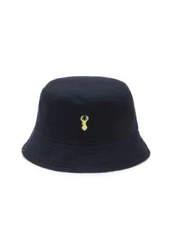 Next Herren REVERSIBLE BUCKET - Hut - Navy Blue Check