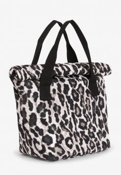 Next Damen PRINTED FOLDOVER TOP - Shopping Bag - White, Black -Next Verkäufe 2022 4d405e805258459a8db1d07a69b0ee66