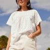 Damen NEXT BRODERIE - Bluse - White