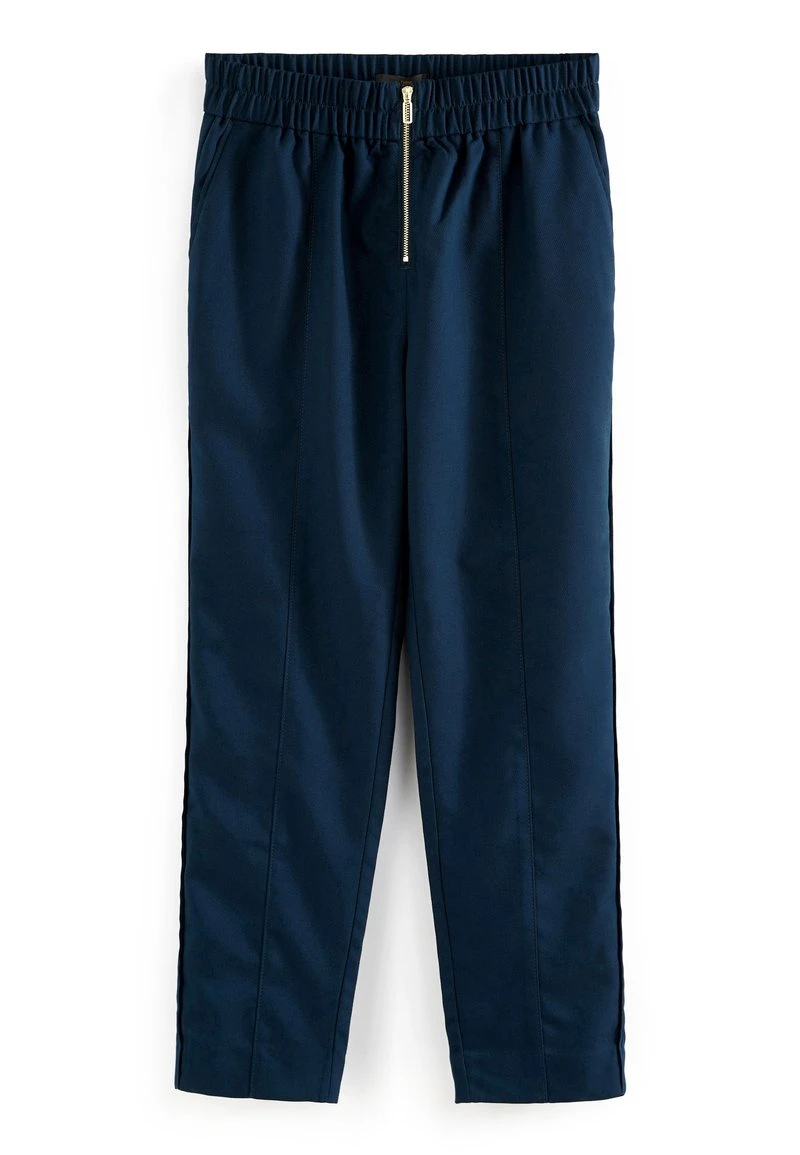 Next Damen ZIP FRONT TAPER LEG - Stoffhose - Dark Blue 5 Next Damen ZIP FRONT TAPER LEG - Stoffhose - Dark Blue – Bild 5