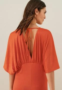 Next Damen VOLUME SLEEVE - Freizeitkleid - Orange -Next Verkäufe 2022 4d92ae0b9ae84ce296a6f3dd085a4c1c