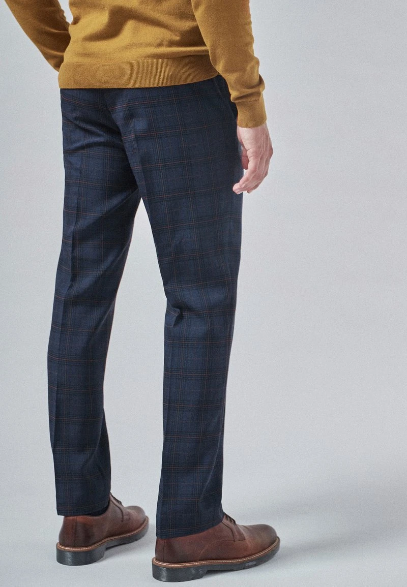 Next Herren REGULAR FIT CHECK - Chino - Blue 2 Next Herren REGULAR FIT CHECK - Chino - Blue – Bild 2