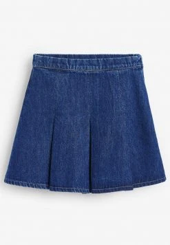 Next Kinder DENIM TENNIS SKIRT - Faltenrock - Blue
