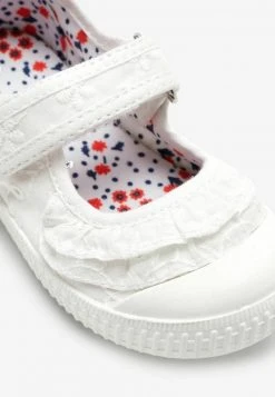 Next Kinder MARY JANE - Lauflernschuh - White Broderie Ruffle -Next Verkäufe 2022 4e7c746fc3e2436e9f40c3a70229f947