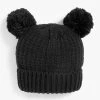 Next Kinder DOUBLE POM - Mütze - Black