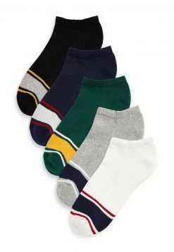 Next Herren PATTERN - Socken - Blue Grey Blocked Cushioned