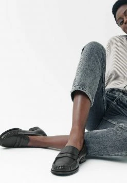 Next Damen MOCCASIN - Slipper - Black