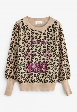 Next Damen CHRISTMAS - Strickpullover - Brown -Next Verkäufe 2022 4ef0fb93ae0f4eb49a3285cb666cca34