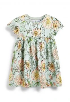 Next Kinder Jerseykleid - Green Floral -Next Verkäufe 2022 4f888777b02345a691f65bf868c421cf