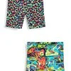 Next Kinder 2 PACK - Shorts - Blue Green Pink Marble And Animal