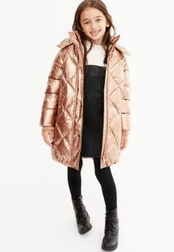Next Kinder METALLIC - Wintermantel - Gold