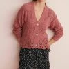 Next Damen Strickjacke - Pink