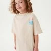 Next OVERSIZED - T-Shirt Print - Neutral Cream | Kinder