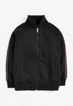 Next RAINBOW ZIP THROUGH - Sweatjacke - Black | Kinder