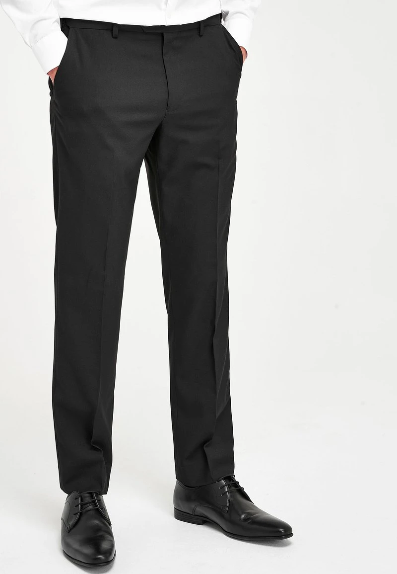 Next Herren WITH MOTION FLEX WAISTBAND - Stoffhose - Black 1 Next Herren WITH MOTION FLEX WAISTBAND - Stoffhose - Black