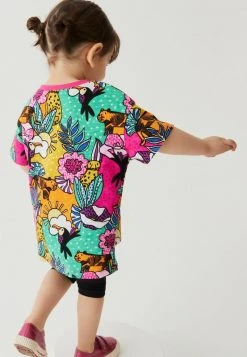 Next LONGLINE - T-Shirt Print - Pink Tropical | Kinder -Next Verkäufe 2022 50d95b610d3246df88cdfe692bd0bab0