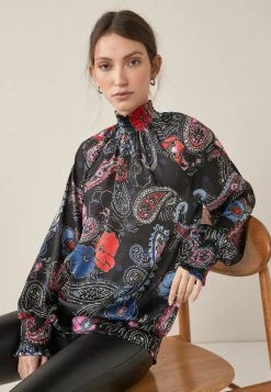 Next Damen Bluse - Black -Next Verkäufe 2022 51141780165b4e8388acf9b04d859907